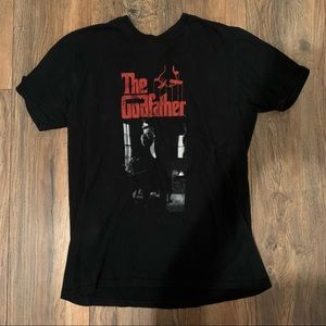 black the godfather tee shirt